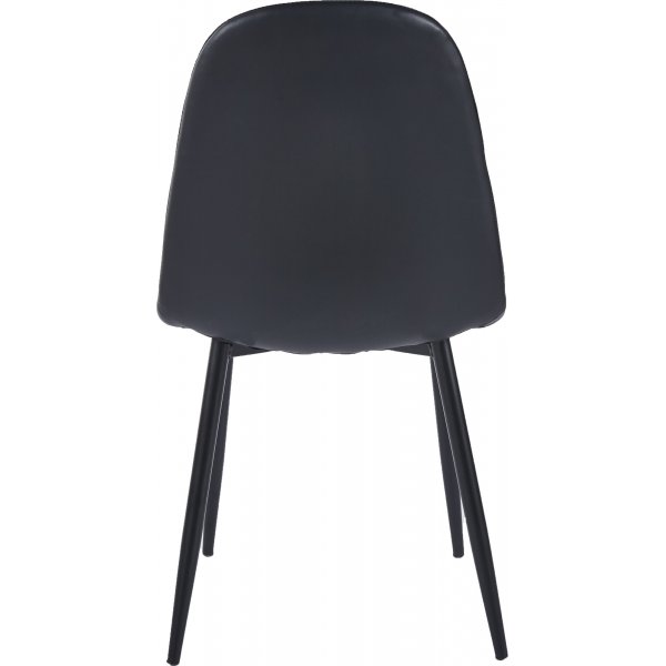 Stuhl schwarz PU - Bjurträsk Stuhl schwarz PU - Bjurträsk