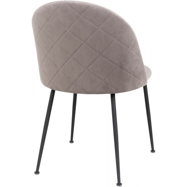 Geneve Esszimmerstuhl - Grau/Schwarz Geneve Esszimmerstuhl - Grau/Schwarz