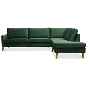 Blues Sofa - Frei wählbare Farbe! + Möbelpflegeset für Textilien