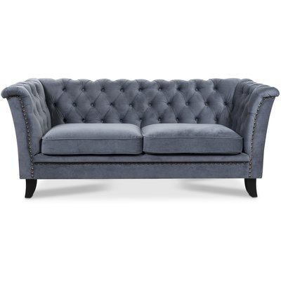 Milton Chesterfield 2-Sitzer Sofa - Farbe whlbar!