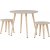 Kids Kindertischset 60/32,5 cm - Whitewash