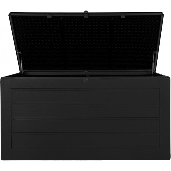 Kissenbox Dubrovnik 146,5 x 71 x 75 cm 680 Liter - Schwarzer Kunststoff