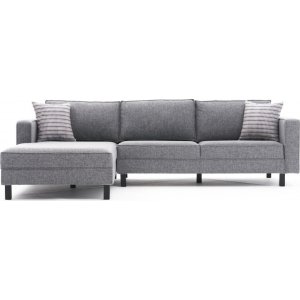 Kale Sofa links - Graues Leinen