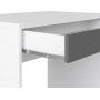 Function Plus Schreibtisch 74,7 x 48,2 x 76,7 cm - Wei/Grau