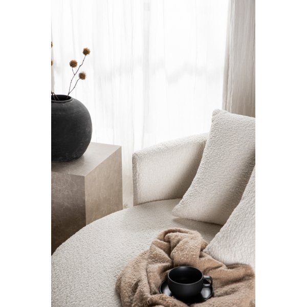 Kelso 2-Sitzer-Sofa - Weißer Teddy Kelso 2-Sitzer-Sofa - Weißer Teddy