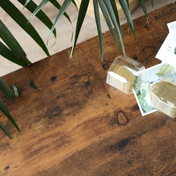 Lasse Konsolentisch 101,5 x 35 cm - Braun/Schwarz