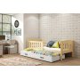 Kubus Juniorbett mit Zustellbett - Jede Farbe & Gre