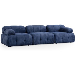 Petite 3-Sitzer-Sofa - Blau