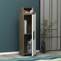 Wandschrank Rada - Wei/Walnuss