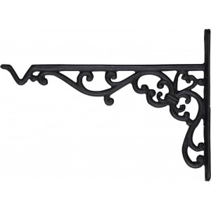 Geschmiedeter Ampelhaken 29 x 21 cm - Schwarz Geschmiedeter Ampelhaken 29 x 21 cm - Schwarz