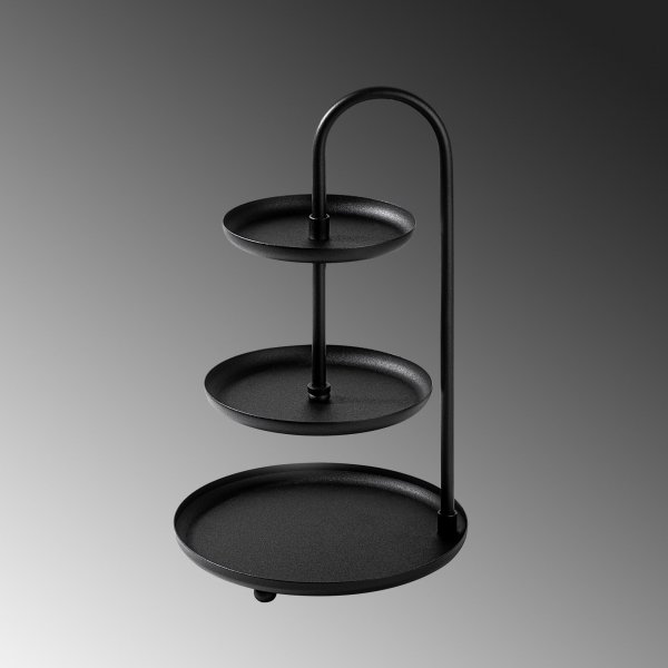 Dekoteller schwarz - Kalki