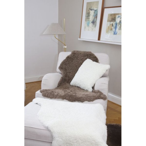 Gelocktes Schafsfell - 95x55 cm - Braun Gelocktes Schafsfell - 95x55 cm - Braun