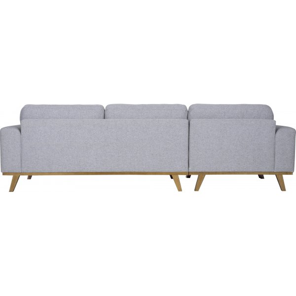 Sofa mit Wende-Diwan grau 283 cm Sofa mit Wende-Diwan grau 283 cm