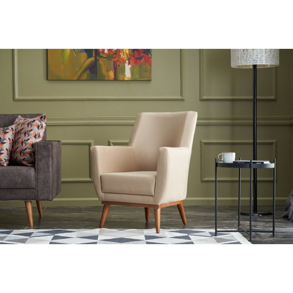 Sessel Gonca - Cremeweiß Sessel Gonca - Cremeweiß