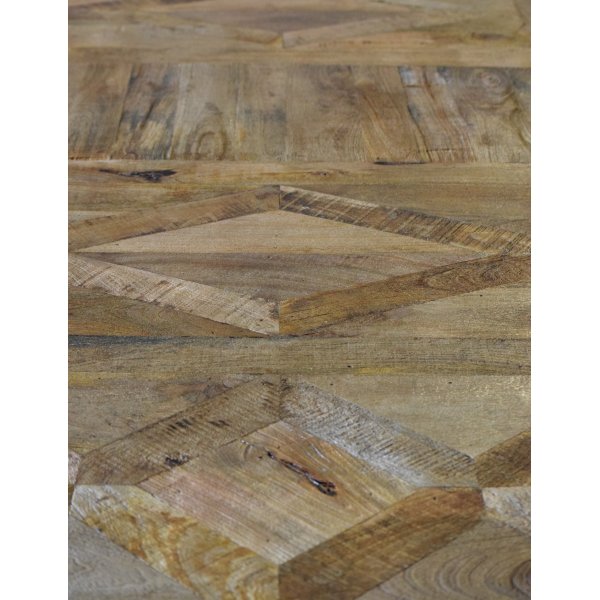 Tisch 280x100 cm rustikales Holz - Palma