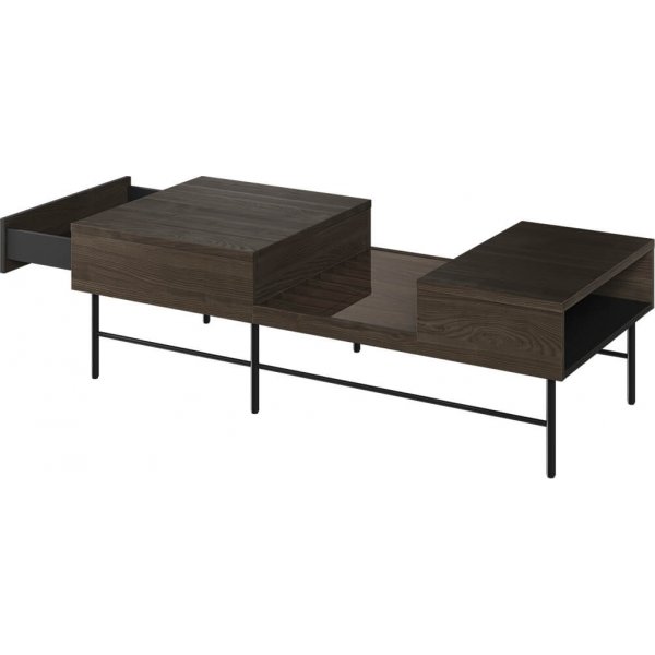 Piedmont Couchtisch - Portland Esche/Schwarz