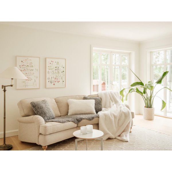 Grace Zierkissen Elfenbein - 40 x 60 cm