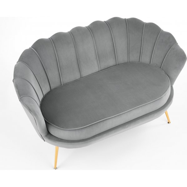 Aromati 2-Sitzer-Sofa - Grau