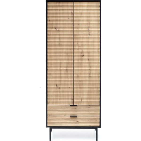 Laguna Kleiderschrank - Artisan Eiche/Schwarz Laguna Kleiderschrank - Artisan Eiche/Schwarz