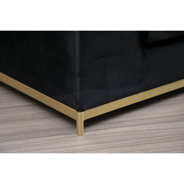 Sofa Line - 320 cm schwarz