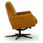Sessel Smilla (Recliner) - Goldener Samt