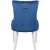 Tuva Decotique Stuhl (hinterer Griff) - Blauer Samt + Mbelfe