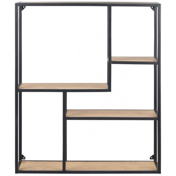 Seaford Wandregal 91 cm - Vildek/schwarz