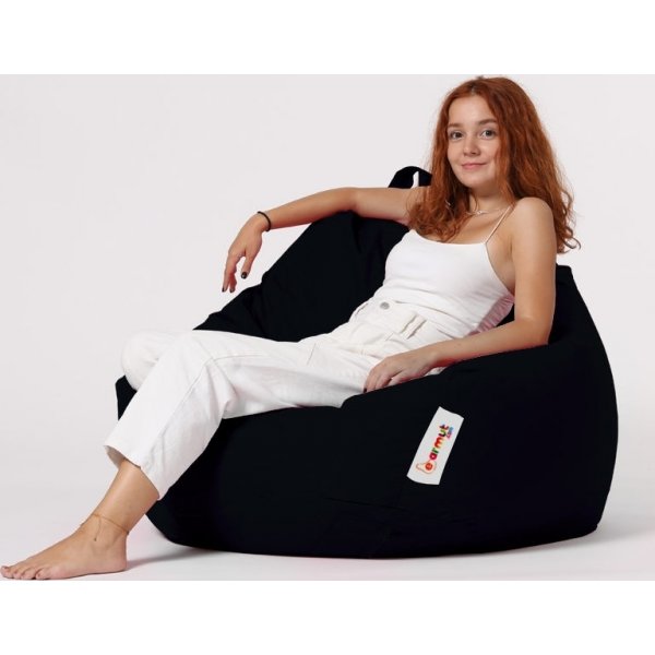 Premium-Sitzsack - Schwarz