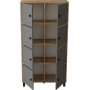 Vilamo Schrank 59 - Kiefer/anthrazit