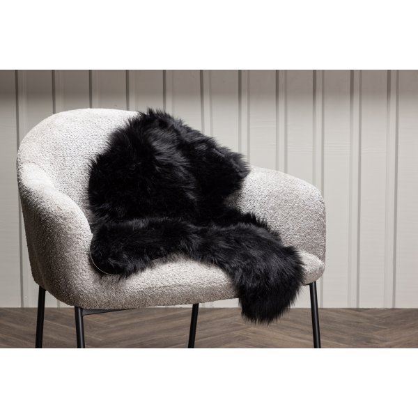 Katy-Falle 60 x 90 cm - Schwarzes Kunstfell