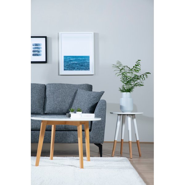 Ecksofa Tempo - Dunkelgrau