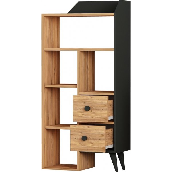 Seren B�cherregal - Kiefer/Schwarz