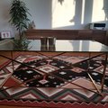 Kundenbild Cross Couchtisch - Messing