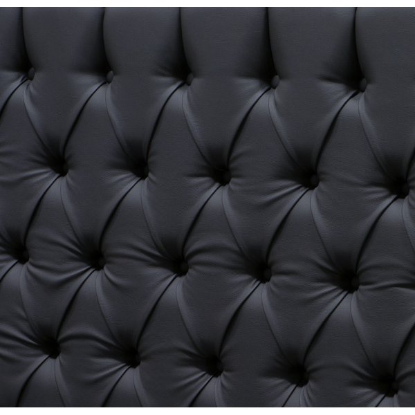 Night Kopfteil schwarz (PU) - Breite wählbar Night Kopfteil schwarz (PU) - Breite wählbar