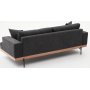 Liva 3-Sitzer-Sofa - Anthrazit