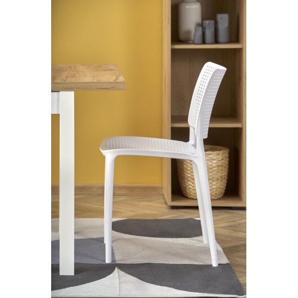 Callahan Esstisch 90-125 x 90 cm - Craft-Eiche/Weiß Callahan Esstisch 90-125 x 90 cm - Craft-Eiche/Weiß