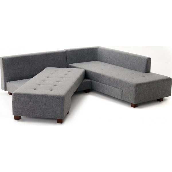 Ecksofa Manama - Grau Ecksofa Manama - Grau