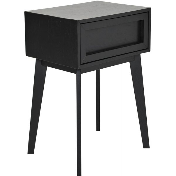 Isak Nachttisch - Schwarzes Eichenfurnier
