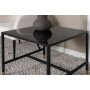 Slope Couchtisch 60x60 cm - Schwarz/Messing