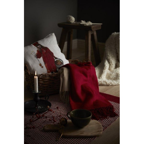 Idun Kissenbezug 45 x 45 cm - Rot