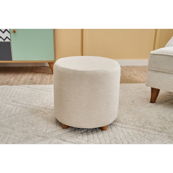 Mario Pouf - Creme Mario Pouf - Creme