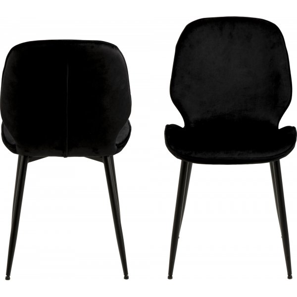 Femke Esszimmerstuhl - Schwarz Femke Esszimmerstuhl - Schwarz