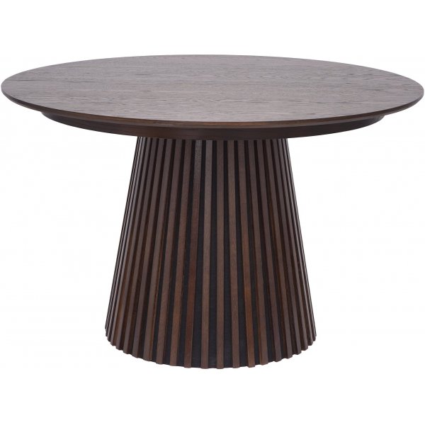 Esstisch in geräuchertem Eichenfurnier 120/200 cm - Osaka Esstisch in geräuchertem Eichenfurnier 120/200 cm - Osaka