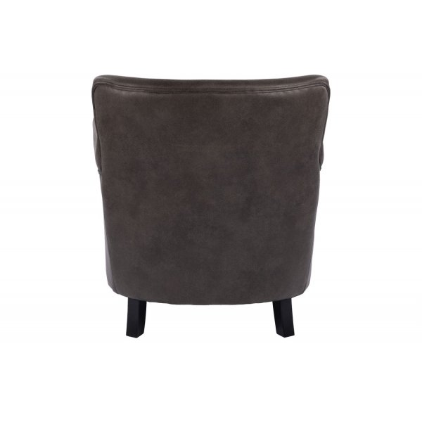 Norberg Sessel - Grau vintage PU + Textilreinigung für Möbel Norberg Sessel - Grau vintage PU + Textilreinigung für Möbel