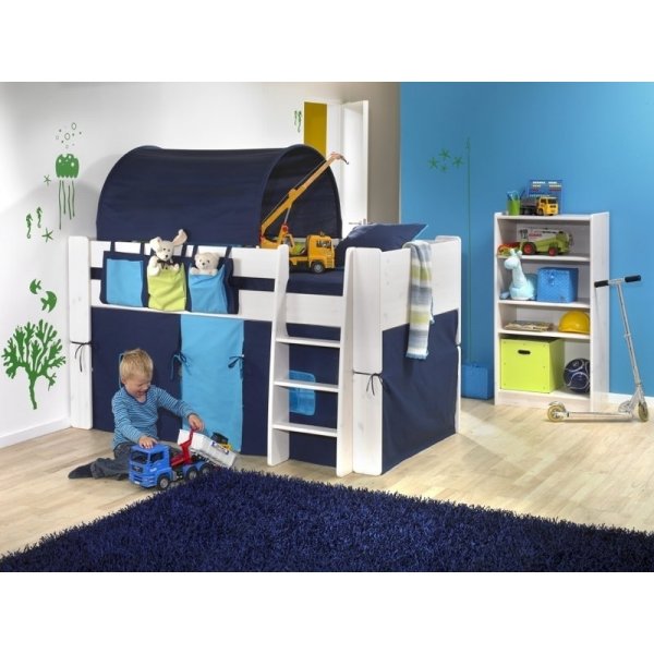 Fr Kinder-Hochbett 90 x 200 cm - Eiswei