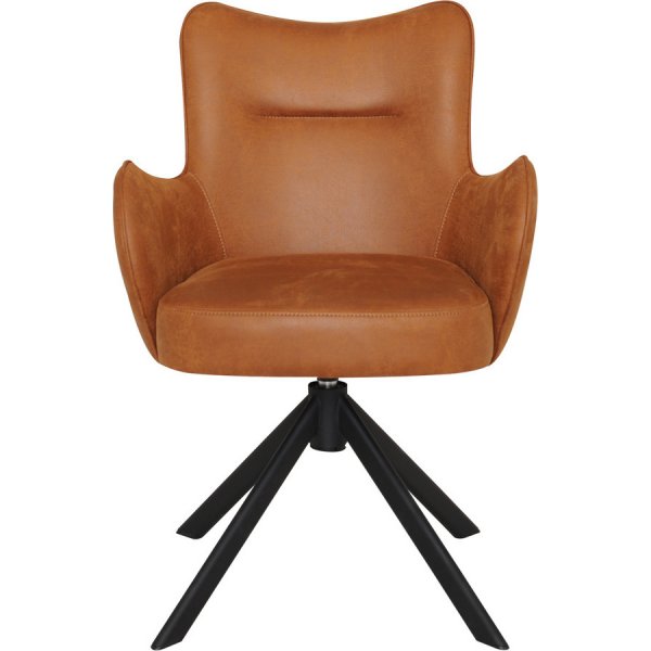 Teodor Esszimmerstuhl - Braunes PU