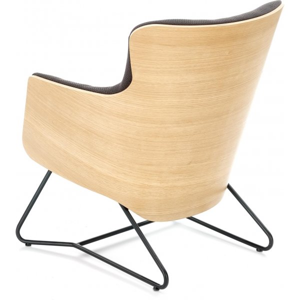 Sessel Relax - Grau & Eiche Sessel Relax - Grau & Eiche