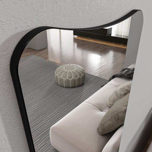 Vitro-Spiegel - Schwarz Vitro-Spiegel - Schwarz