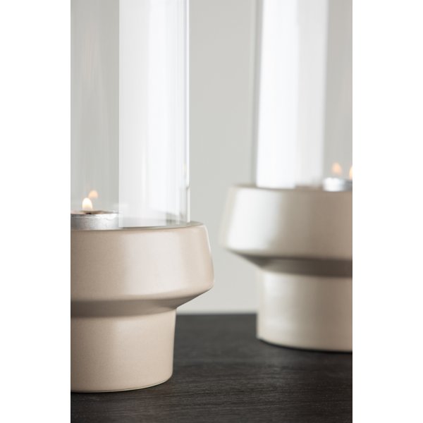 Davida Laterne 13 x 20 cm - Beige