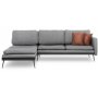 Diwansofa Ekelid - Grau